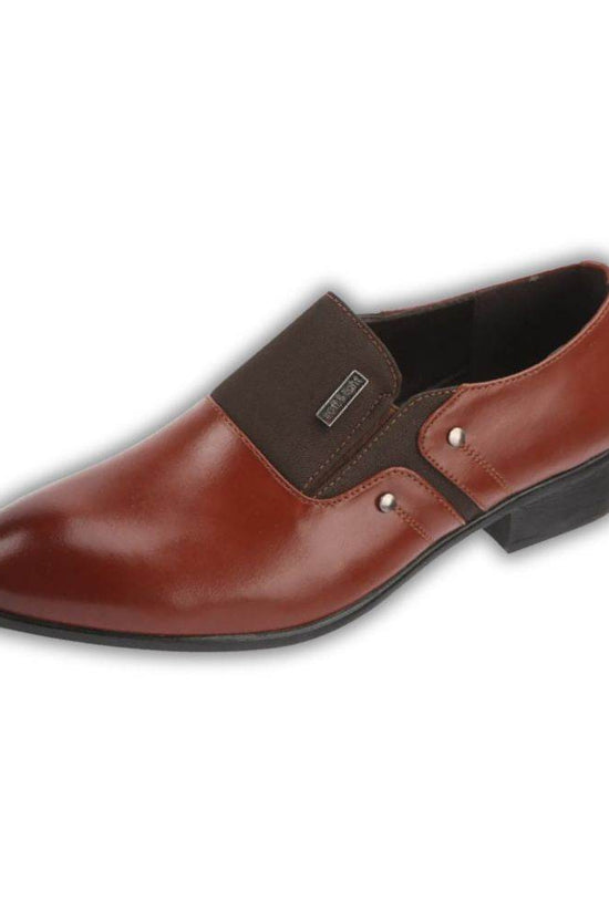 Chaussures en cuir décontractées à bout pointu pour hommes - Droxev