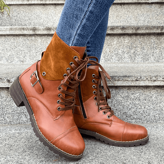 Bottes à Lacets Stylé - Droxev