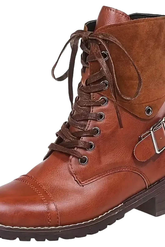 Bottes à Lacets Stylé - Droxev