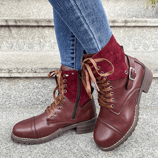 Bottes à Lacets Stylé - Droxev