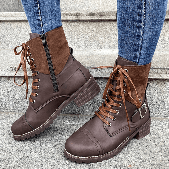 Bottes à Lacets Stylé - Droxev