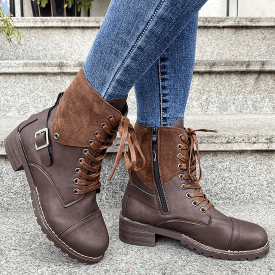 Bottes à Lacets Stylé - Droxev