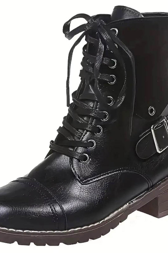 Bottes à Lacets Stylé - Droxev