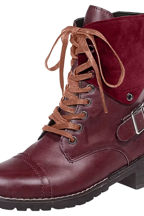 Bottes à Lacets Stylé - Droxev