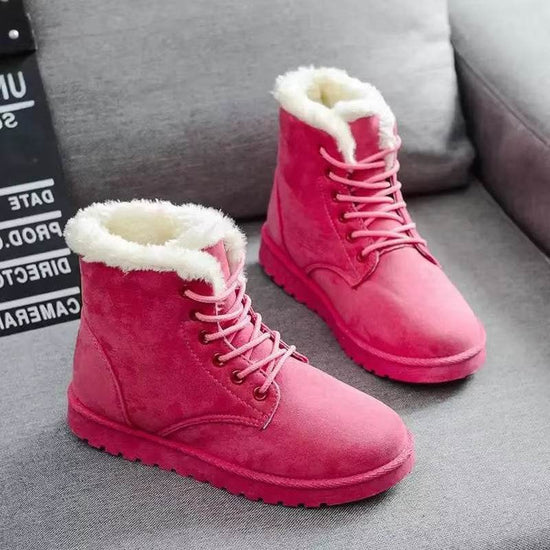 Bottes à Lacets avec Doublure Chaude - Droxev