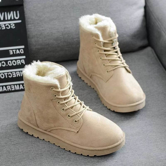 Bottes à Lacets avec Doublure Chaude - Droxev