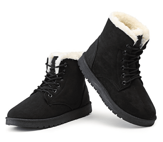Bottes à Lacets avec Doublure Chaude - Droxev