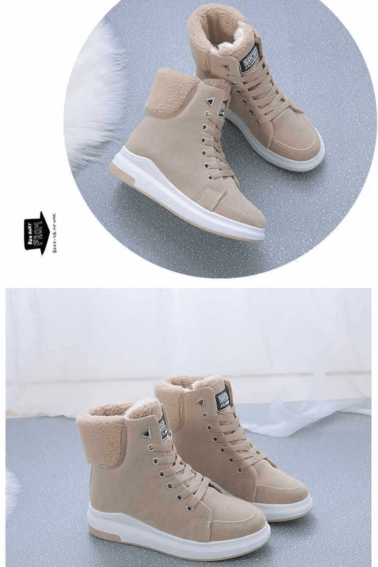 Bottes avec Doublure Polaire Chaude - Droxev