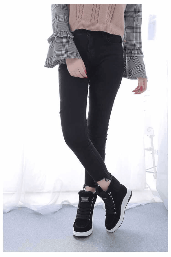 Bottes avec Doublure Polaire Chaude - Droxev