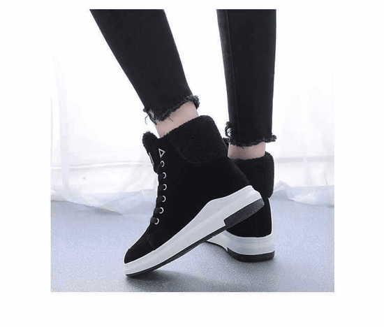 Bottes avec Doublure Polaire Chaude - Droxev