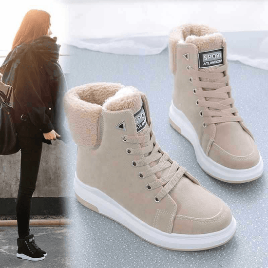 Bottes avec Doublure Polaire Chaude - Droxev