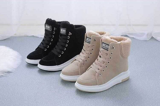 Bottes avec Doublure Polaire Chaude - Droxev