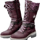 Bottes d'hiver imperméables à talons hauts