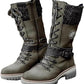 Bottes d'hiver imperméables à talons hauts