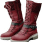 Bottes d'hiver imperméables à talons hauts