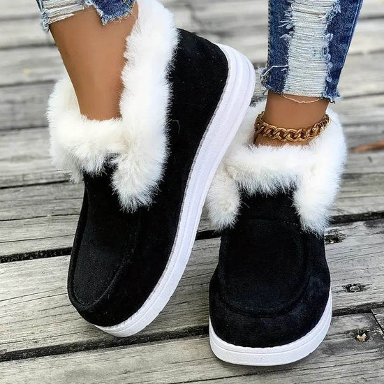Bottes de Neige avec Fourrure Douce - Droxev