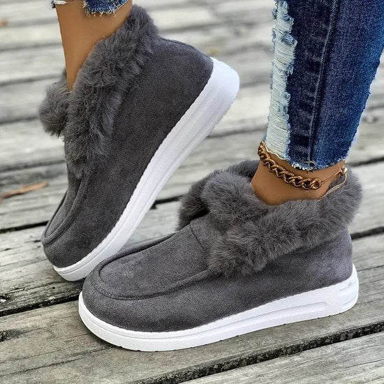 Bottes de Neige avec Fourrure Douce - Droxev