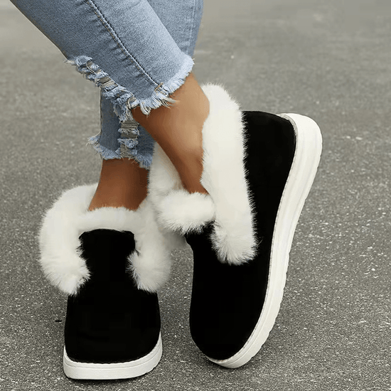 Bottes de Neige avec Fourrure Douce - Droxev