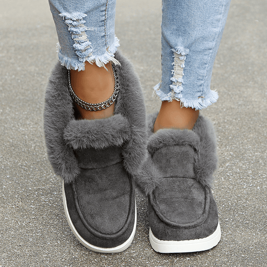 Bottes de Neige avec Fourrure Douce - Droxev