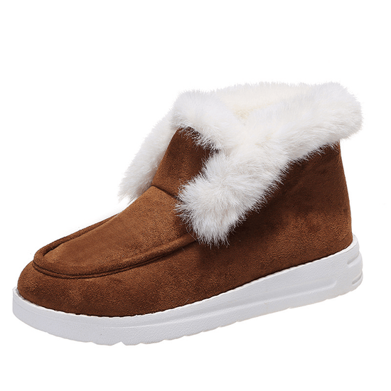 Bottes de Neige avec Fourrure Douce - Droxev