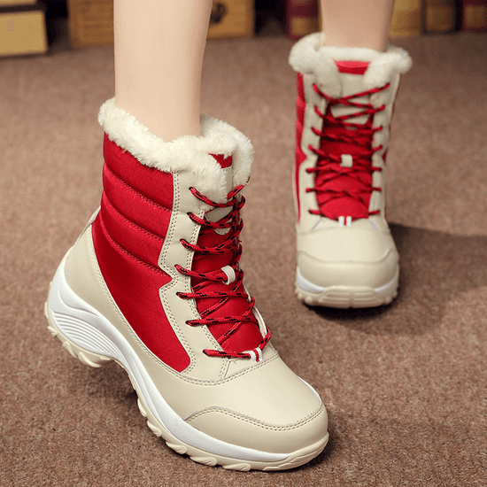 Bottes de Neige en Peluche Fourrées - Droxev