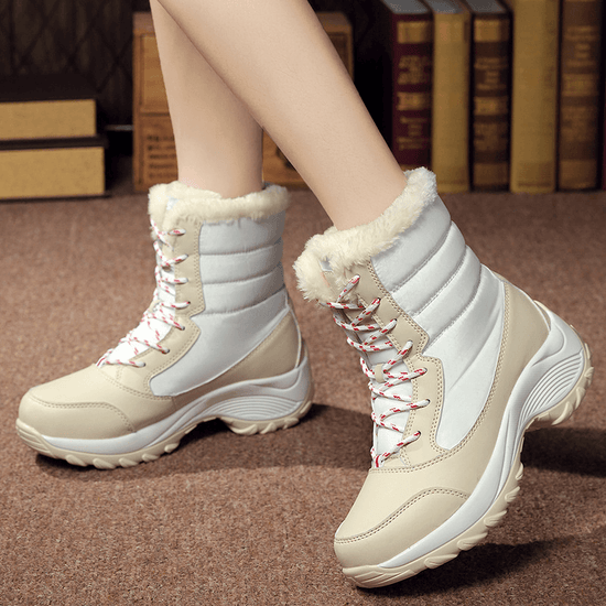 Bottes de Neige en Peluche Fourrées - Droxev