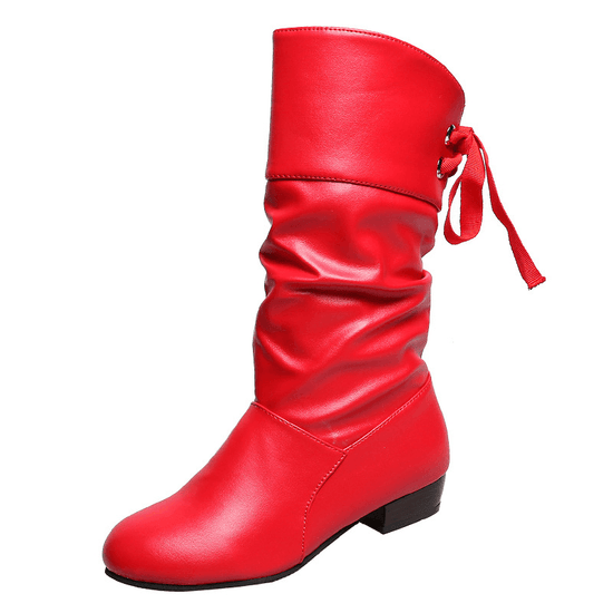 Bottes mi-mollet à talon - Droxev