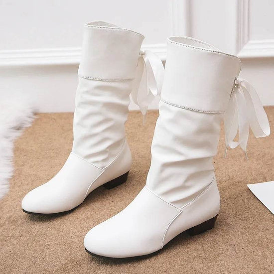 Bottes mi-mollet à talon - Droxev