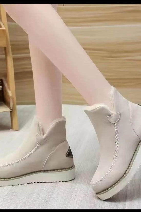Bottines Doublées en Fourrure - Droxev