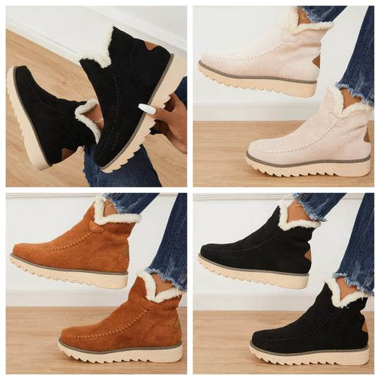 Bottines Doublées en Fourrure - Droxev
