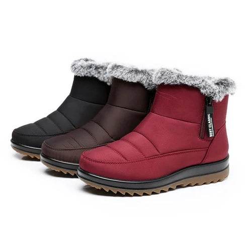 Bottes d'Hiver Imperméable en Coton - Droxev