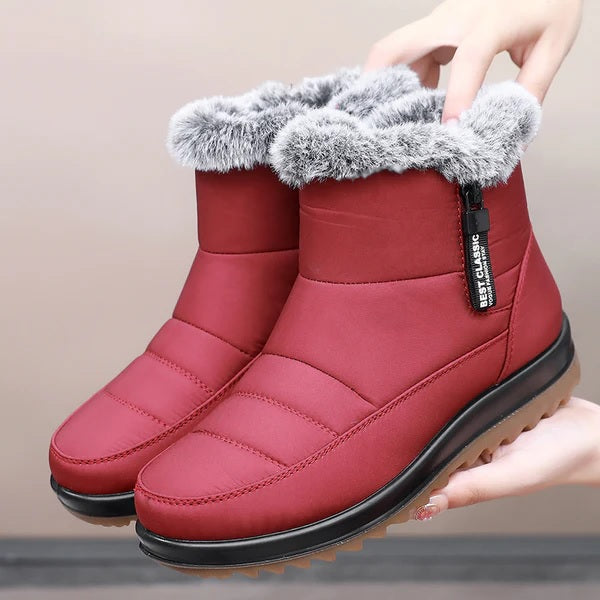 Bottes d'Hiver Imperméable en Coton