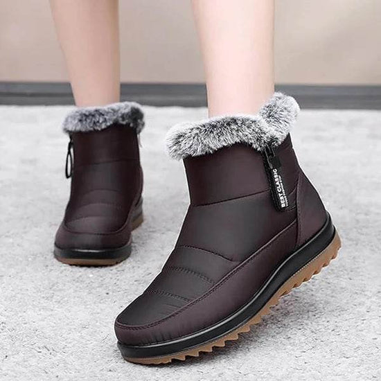 Bottes d'Hiver Imperméable en Coton - Droxev