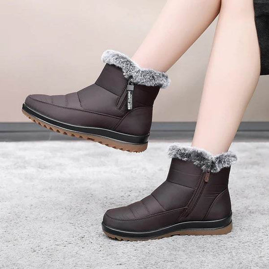 Bottes d'Hiver Imperméable en Coton - Droxev