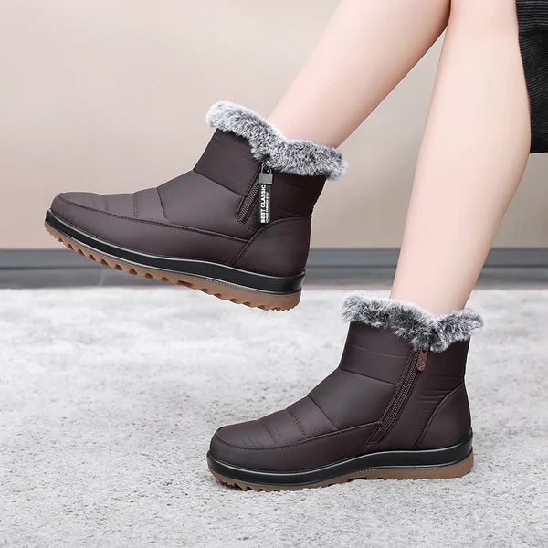 Bottes d'Hiver Imperméable en Coton