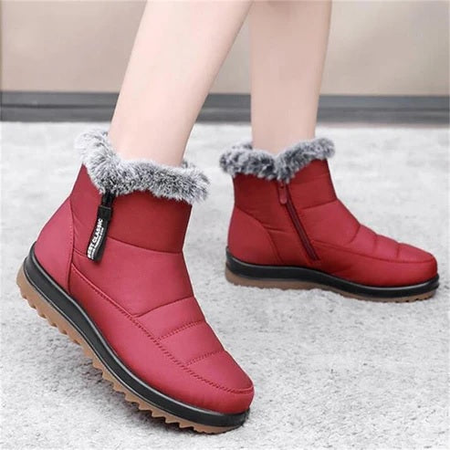 Bottes d'Hiver Imperméable en Coton