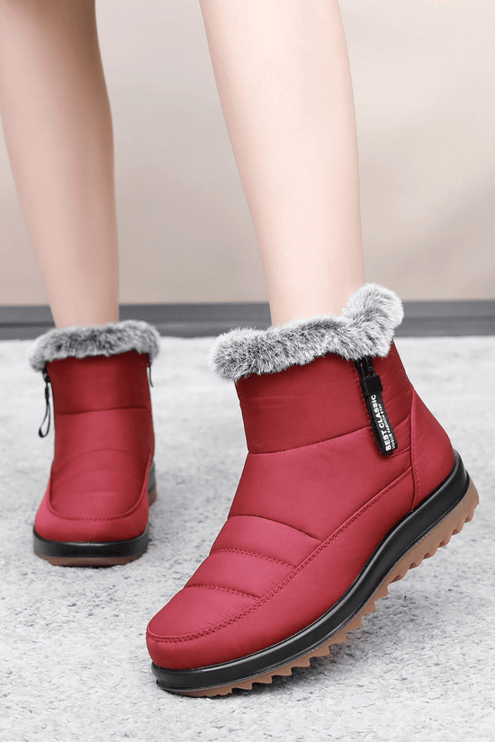 Bottes d'Hiver Imperméable en Coton - Droxev