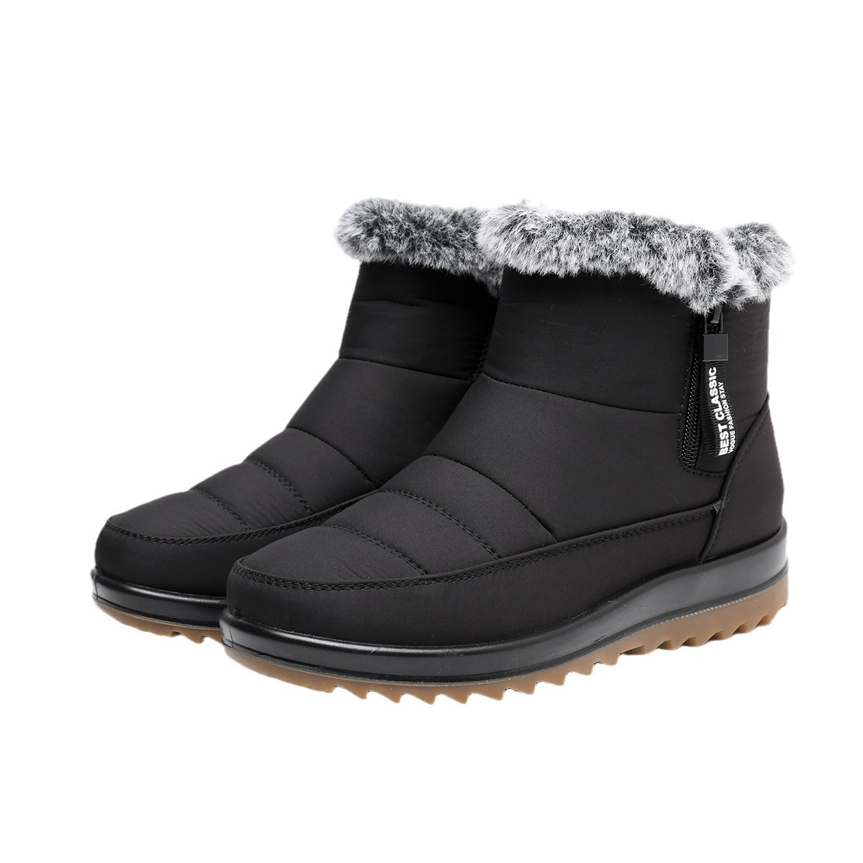 Bottes d'Hiver Imperméable en Coton