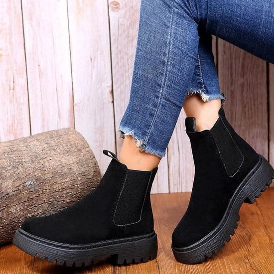 Bottines avec Semelle Épaisse - Droxev