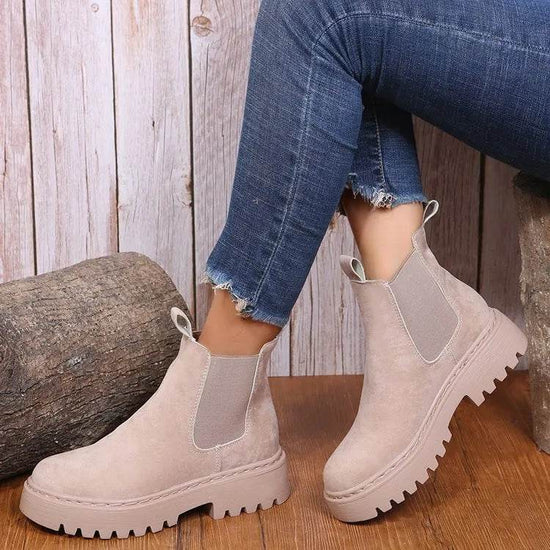 Bottines avec Semelle Épaisse - Droxev