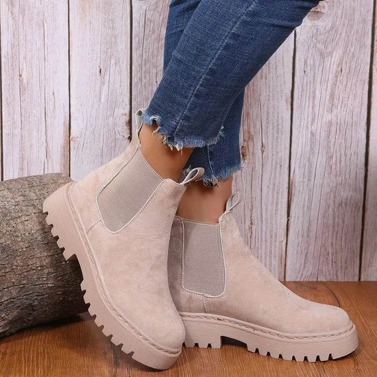 Bottines avec Semelle Épaisse - Droxev