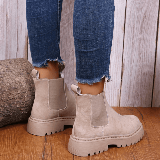 Bottines avec Semelle Épaisse - Droxev