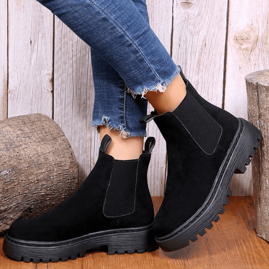 Bottines avec Semelle Épaisse - Droxev