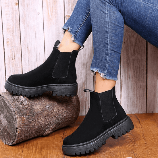Bottines avec Semelle Épaisse - Droxev