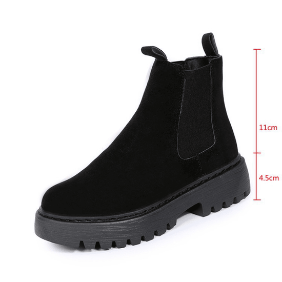 Bottines avec Semelle Épaisse - Droxev