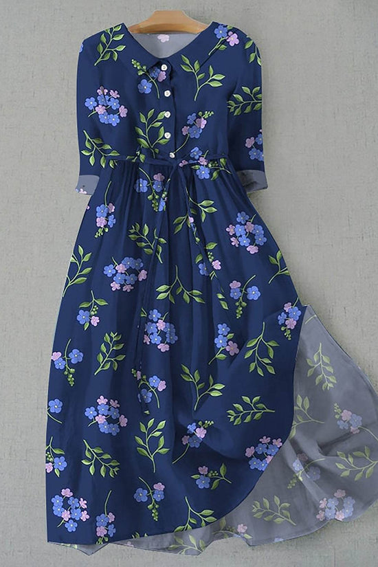 Robe imprimée bohème personnalisée pour femme - Droxev