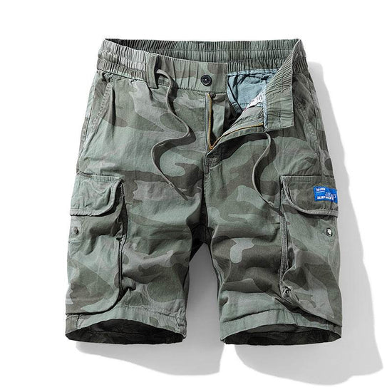 Camouflage Nouveaux Vêtements de Travail Shorts de Sport Hommes - Droxev