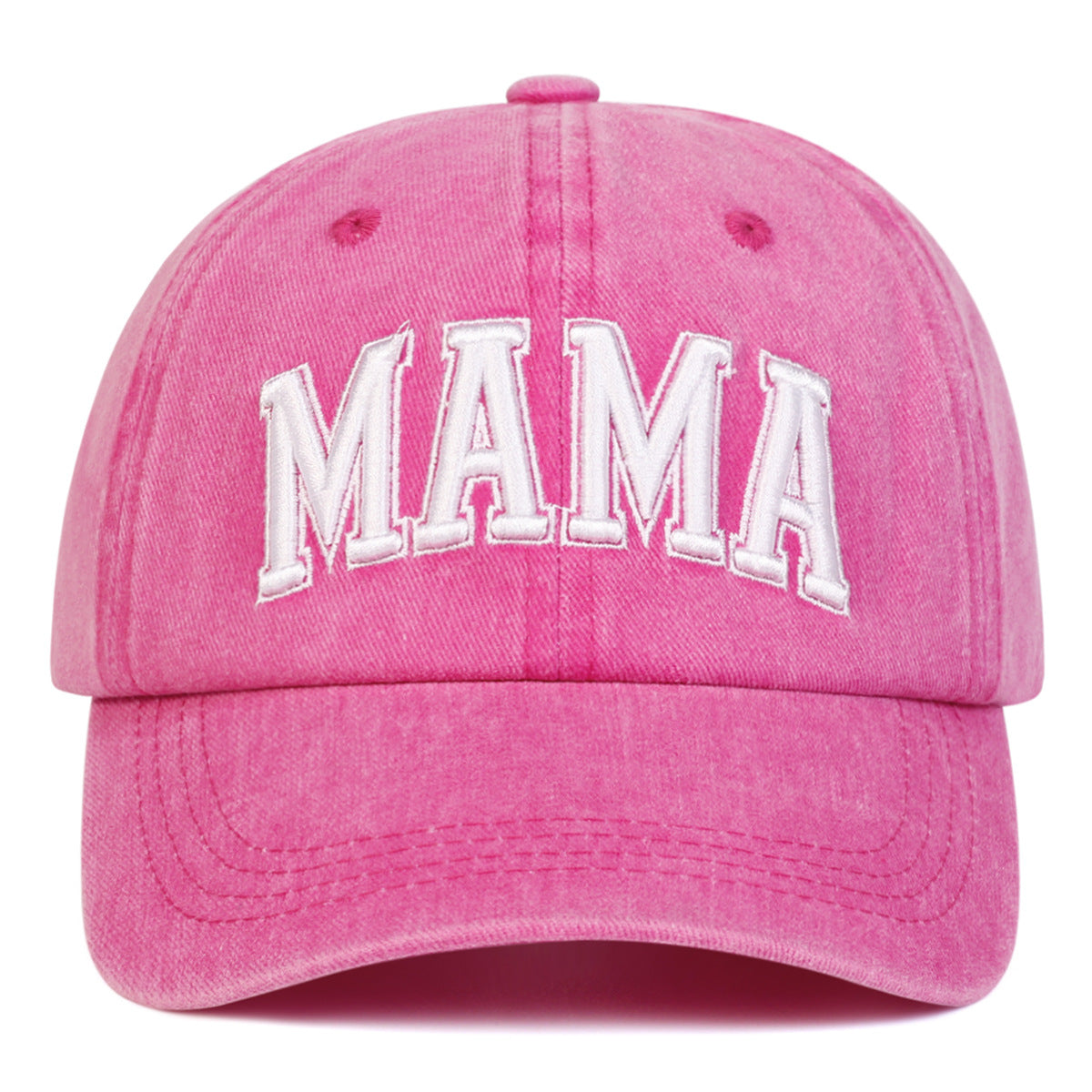 Casquette de baseball brodée tridimensionnelle pour femme avec pare-soleil d'extérieur