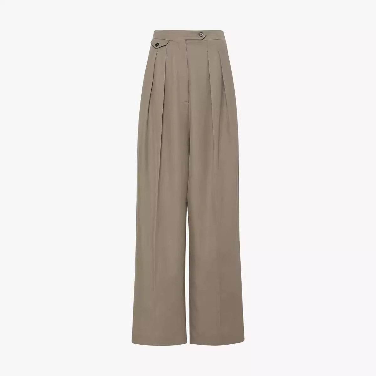 Pantalon large décontracté et tendance pour femme - Droxev