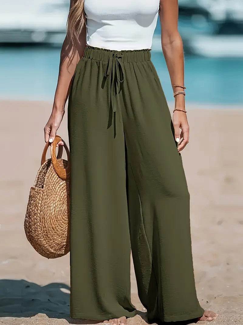 Pantalon large décontracté et ample - Droxev